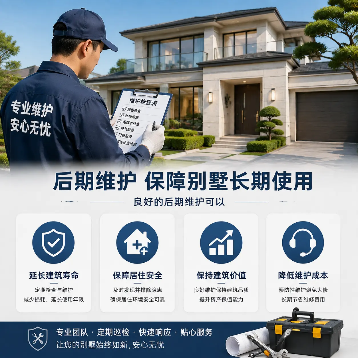 别墅建造公司推荐： 安徽 施工质量的关键要素