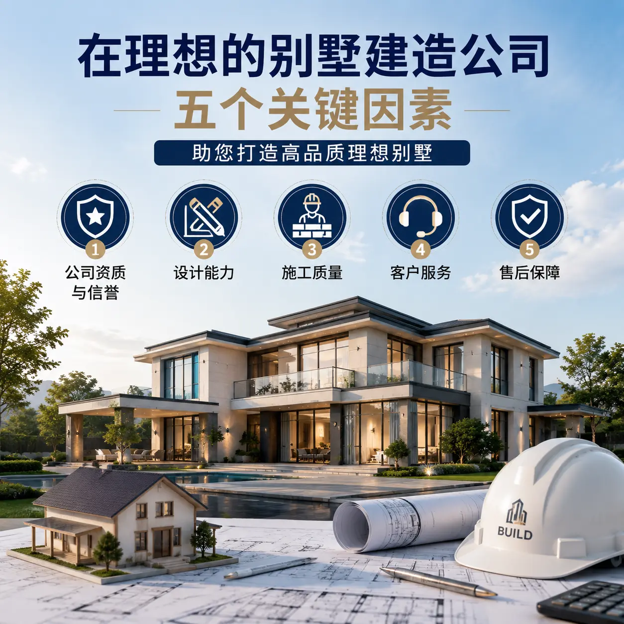 在 安徽 找到理想别墅建造公司的五个关键因素