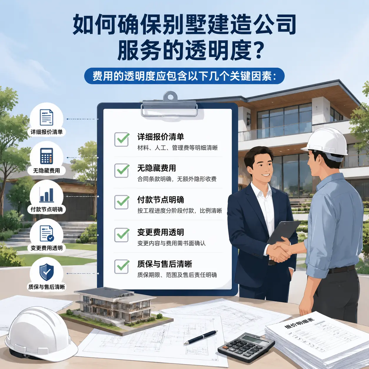 在 安徽 如何确保别墅建造公司服务的透明度？
