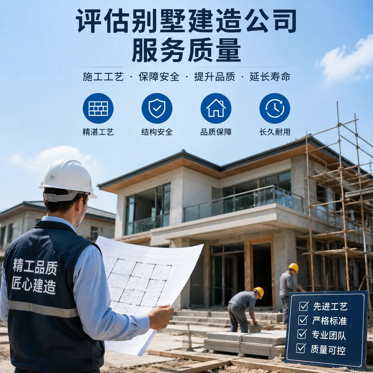 如何评估 安徽 别墅建造公司的服务质量?
