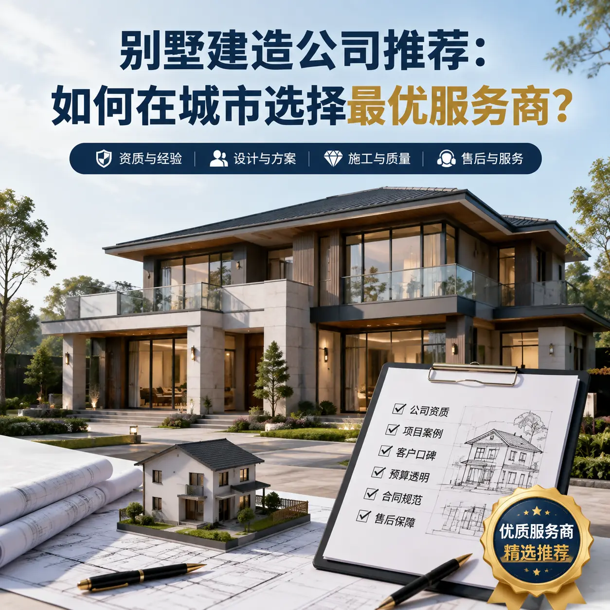 别墅建造公司推荐：如何在 安徽 选择最优服务商？
