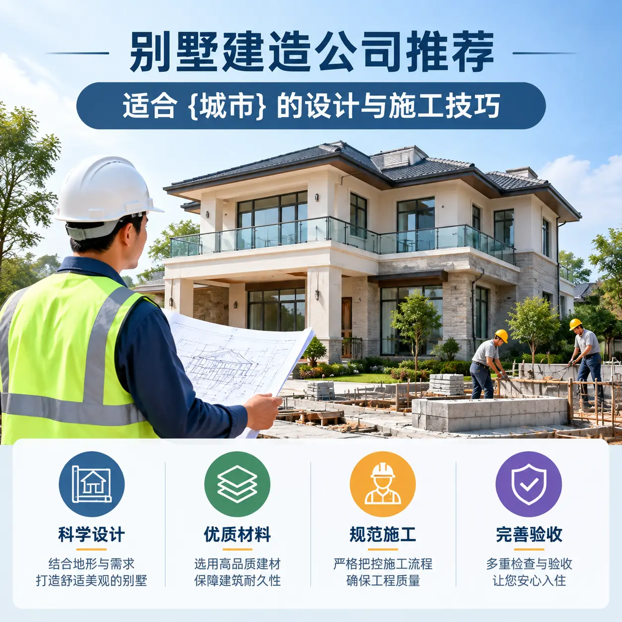 别墅建造公司推荐:适合 安徽 的设计与施工技巧