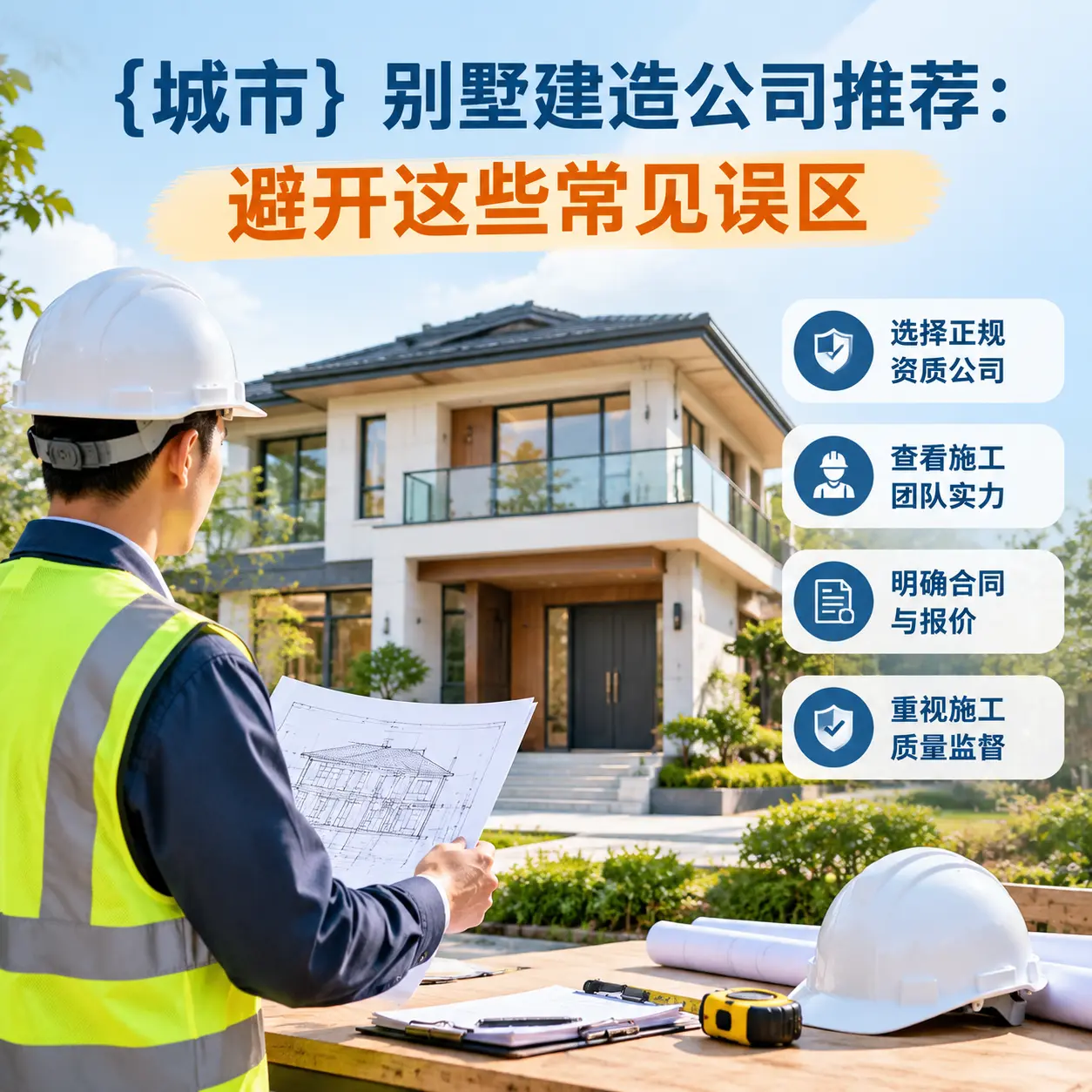 安徽 别墅建造公司推荐：避开这些常见误区