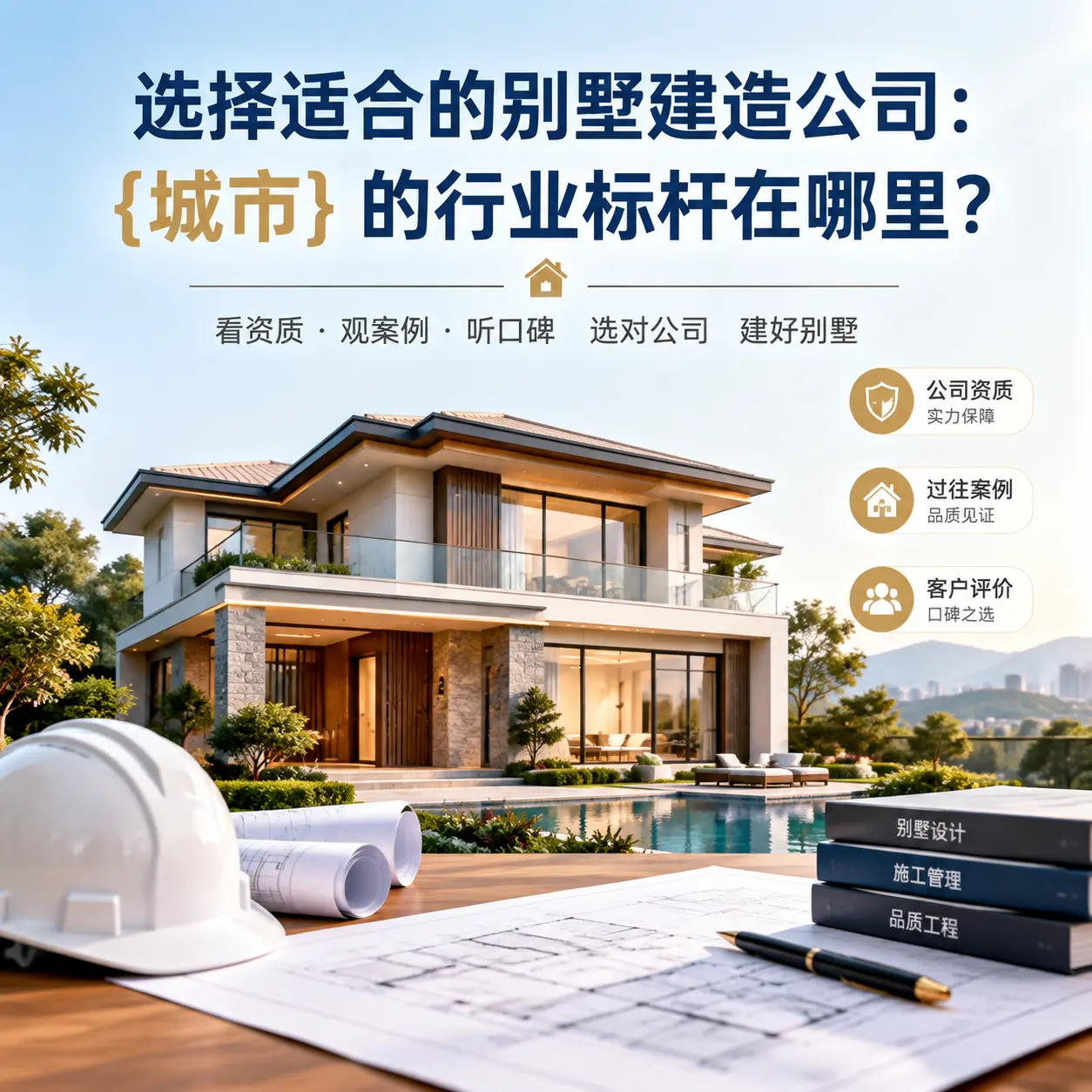 选择适合的别墅建造公司: 安徽 的行业标杆在哪里?