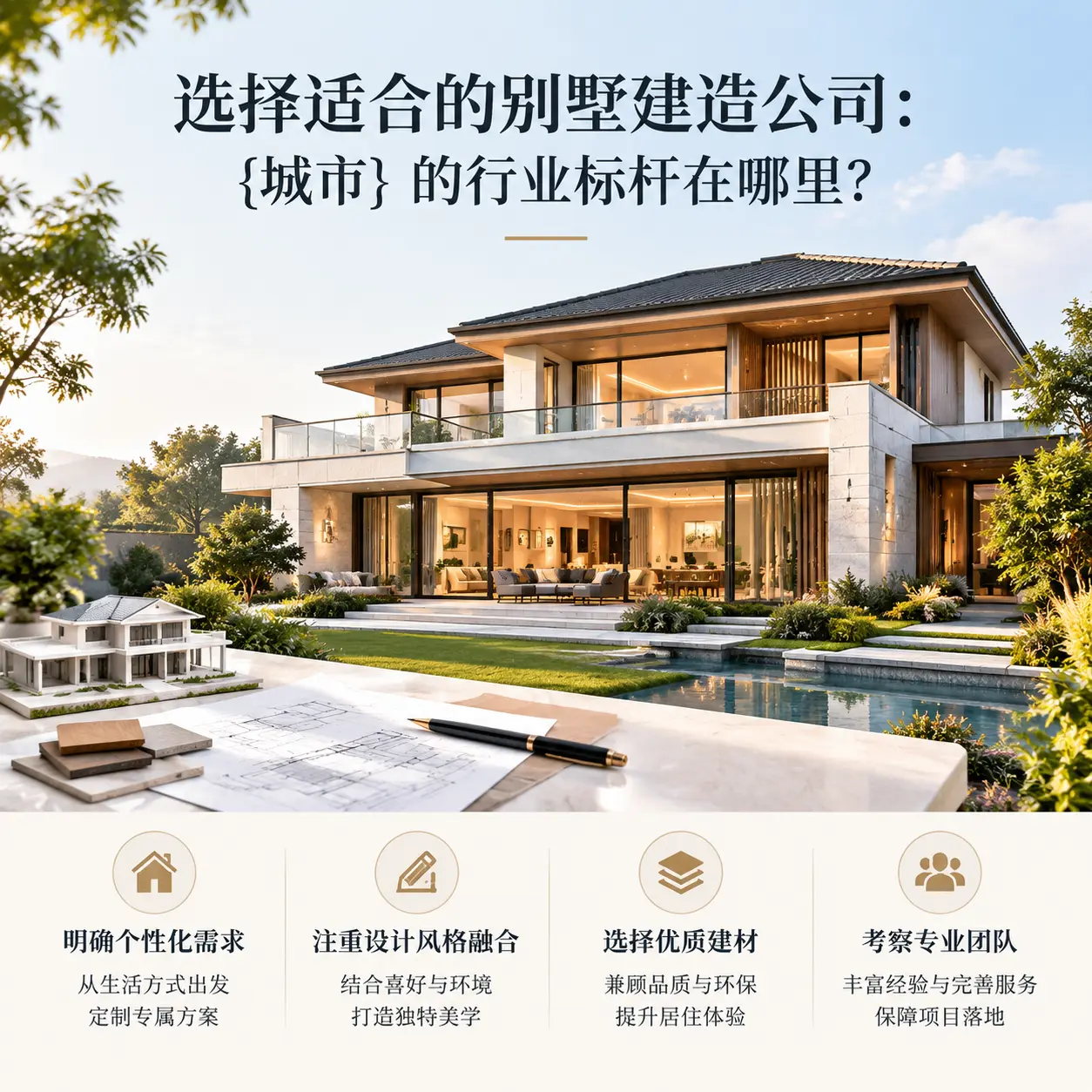 选择适合的别墅建造公司: 安徽 的行业标杆在哪里?