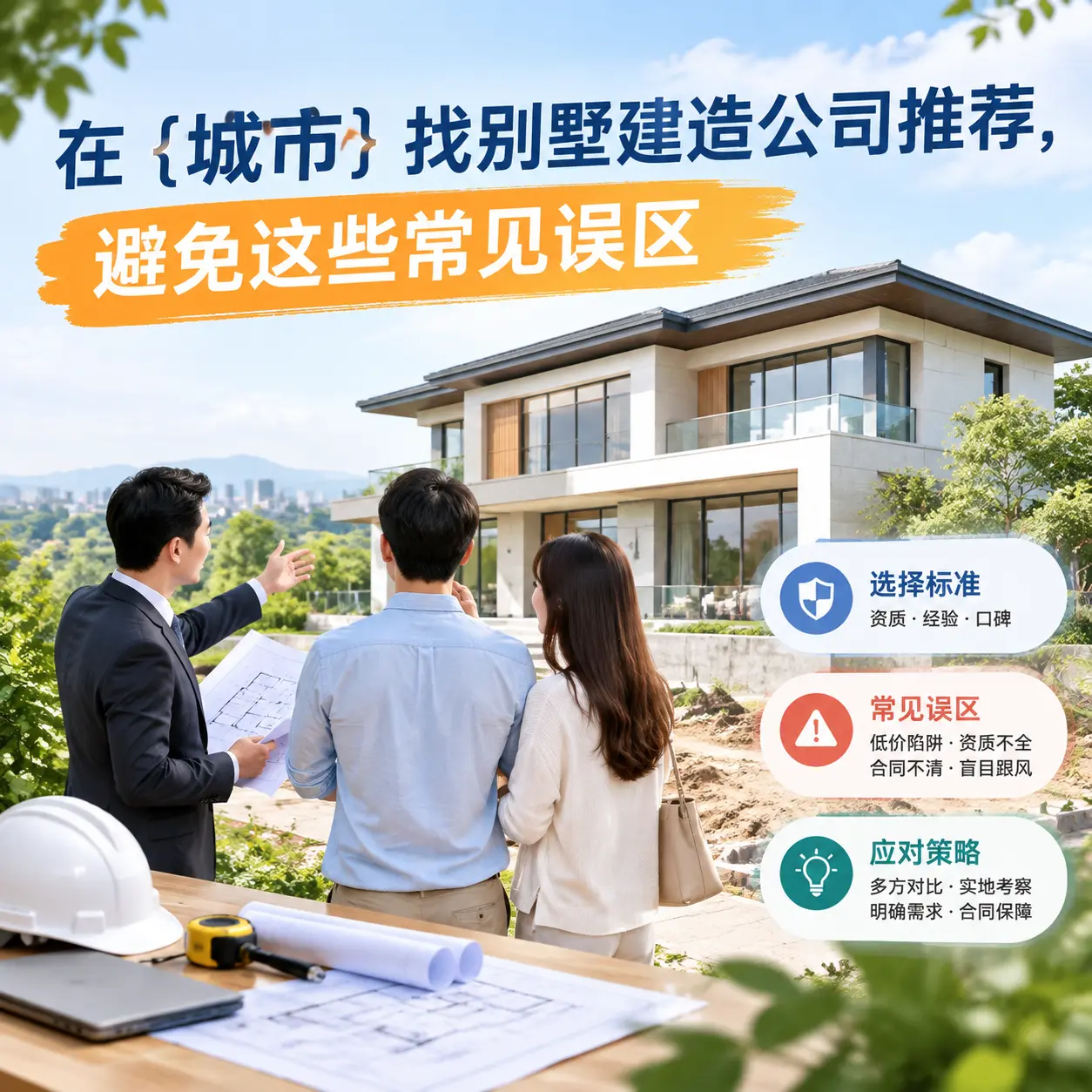 在 安徽 找别墅建造公司推荐，避免这些常见误区