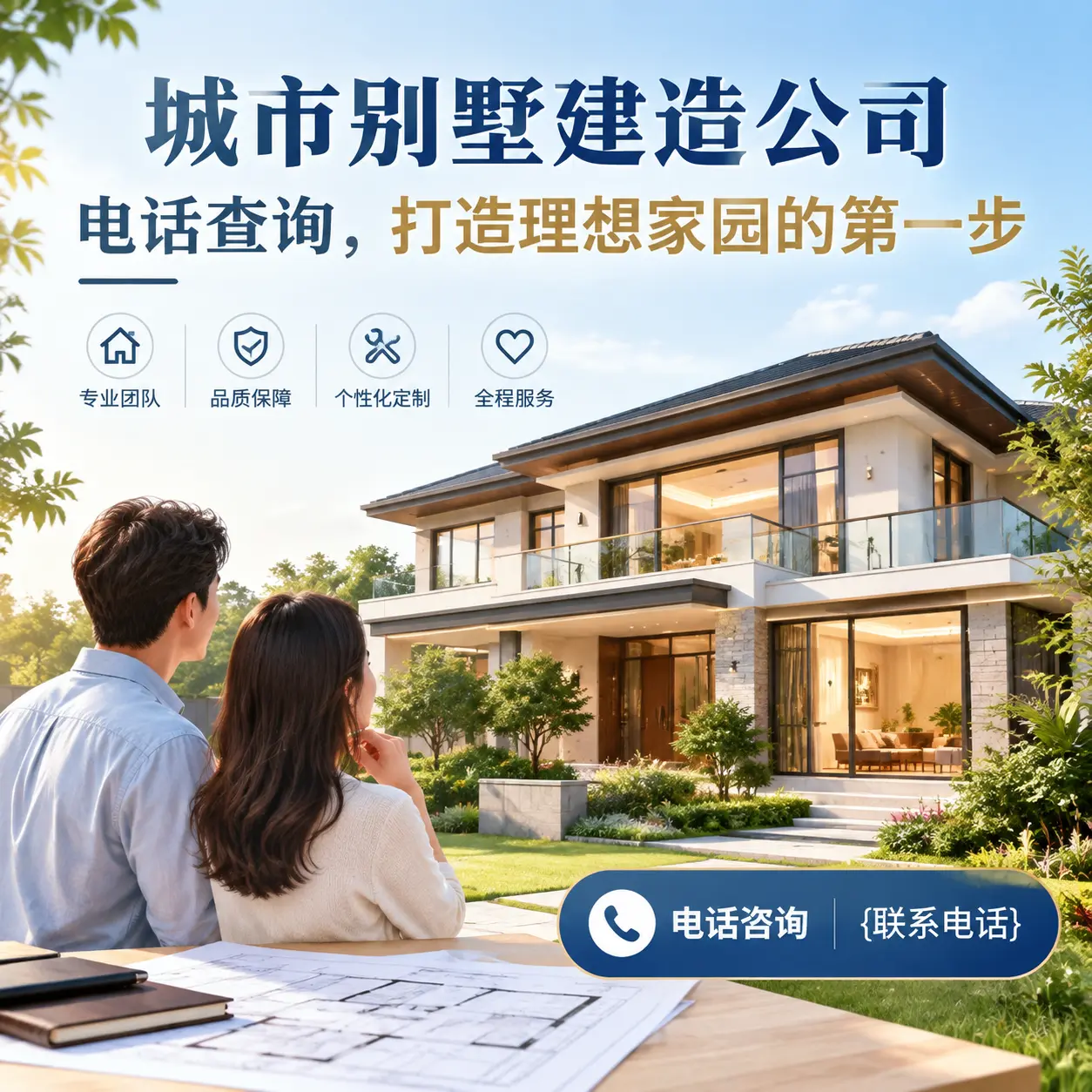 安徽别墅建造公司电话查询，打造理想家园的第一步