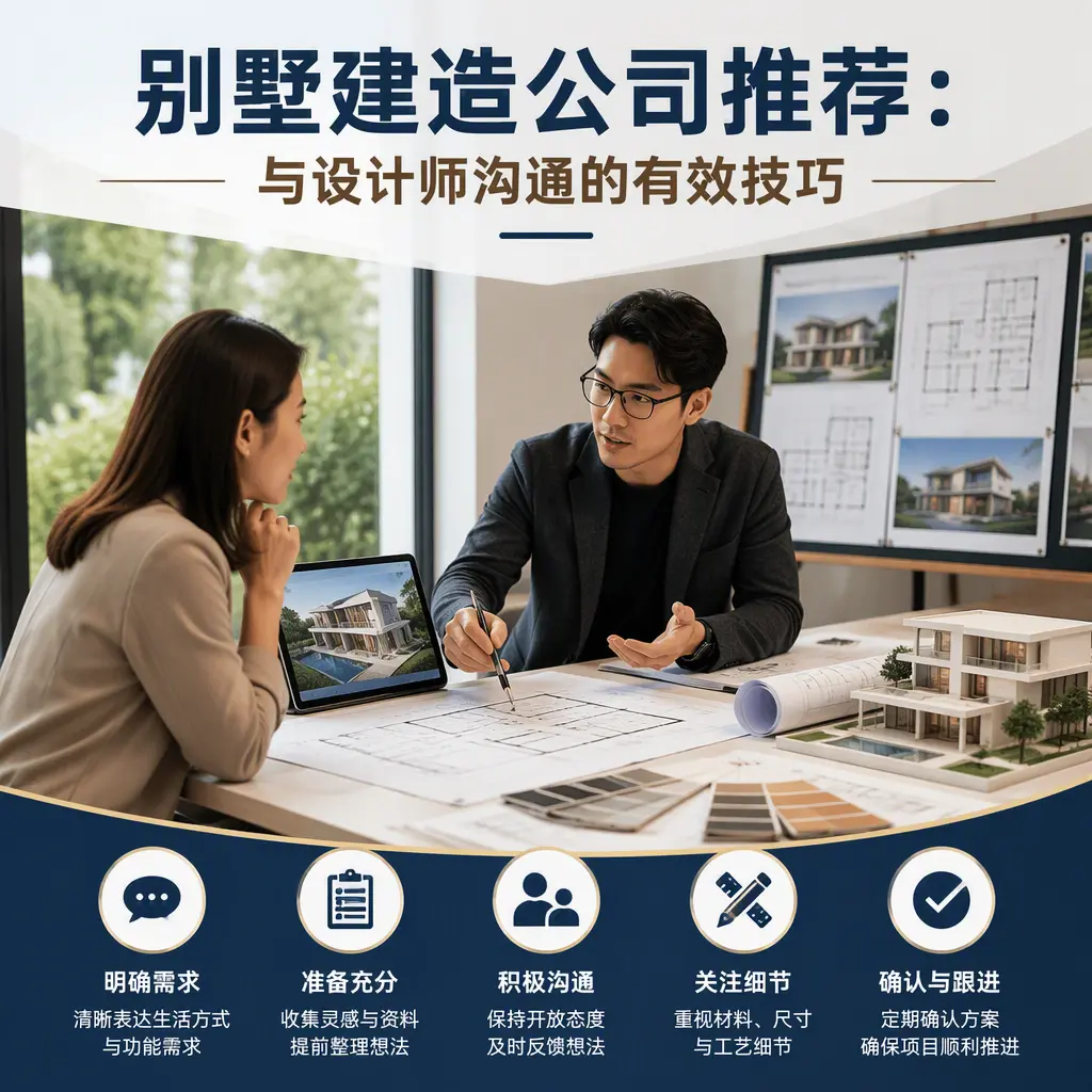 别墅建造公司推荐：与设计师沟通的有效技巧在 安徽