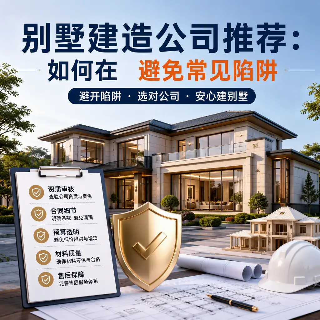 别墅建造公司推荐：如何在 安徽 避免常见陷阱