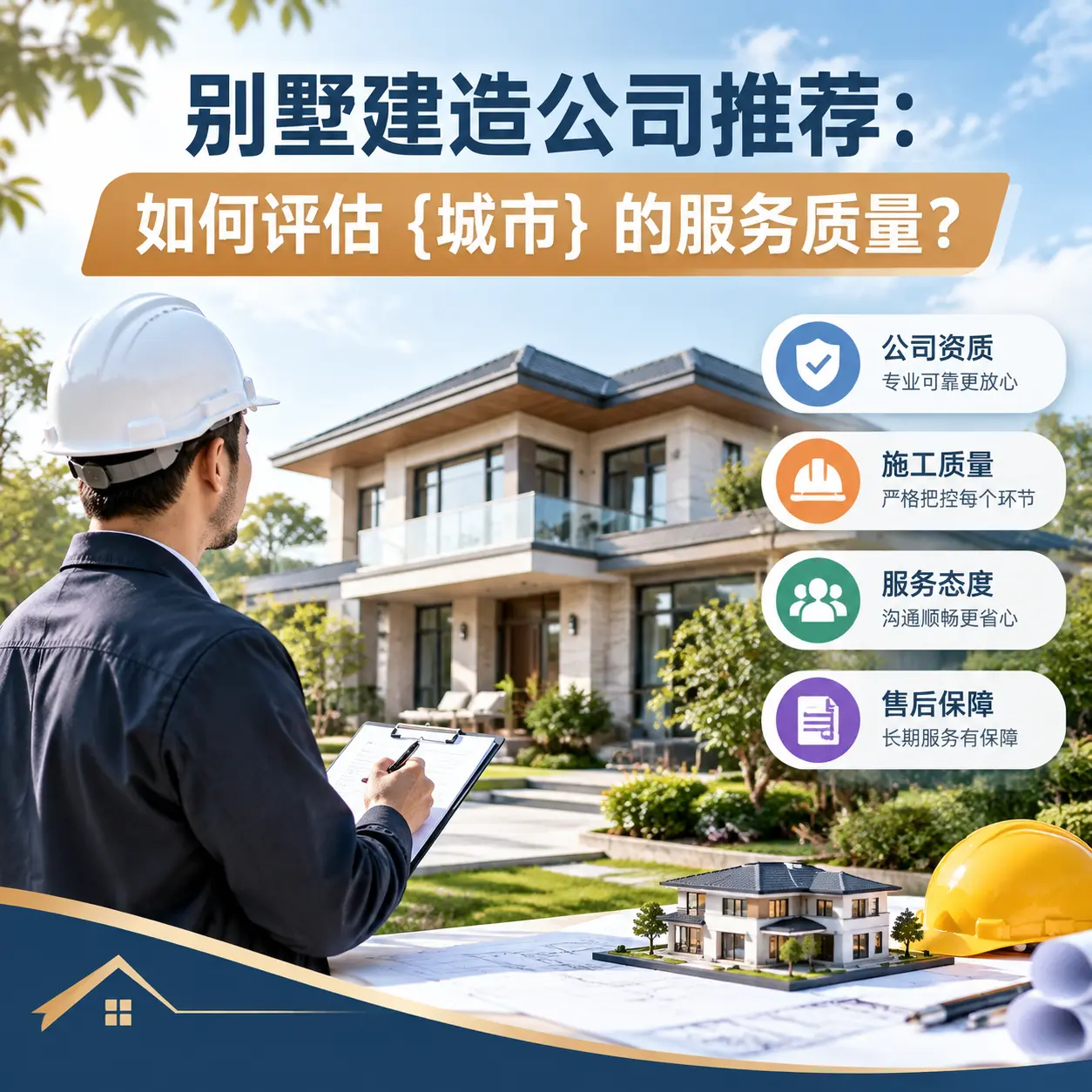 别墅建造公司推荐:如何评估 安徽 的服务质量?