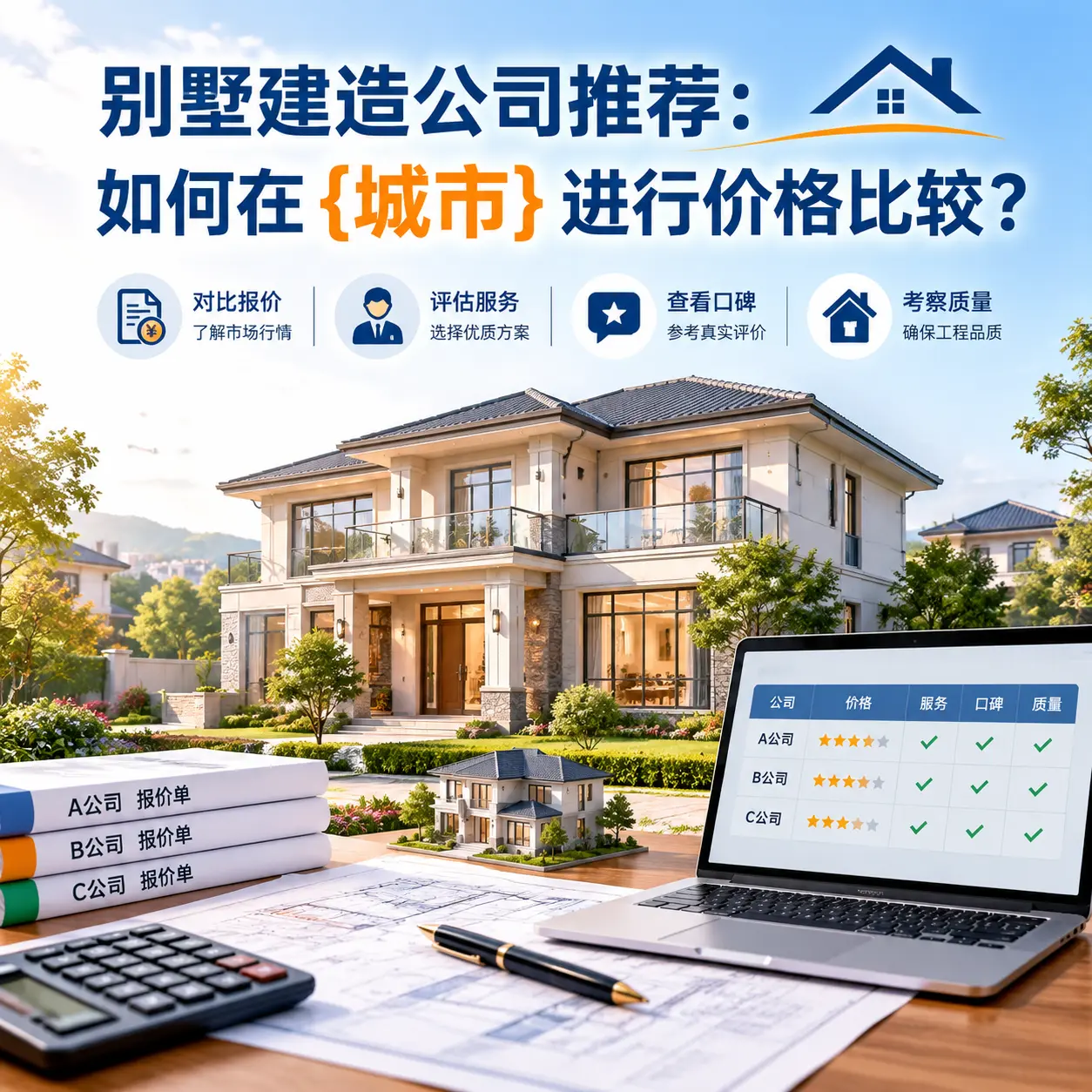 别墅建造公司推荐：如何在 安徽 进行价格比较？