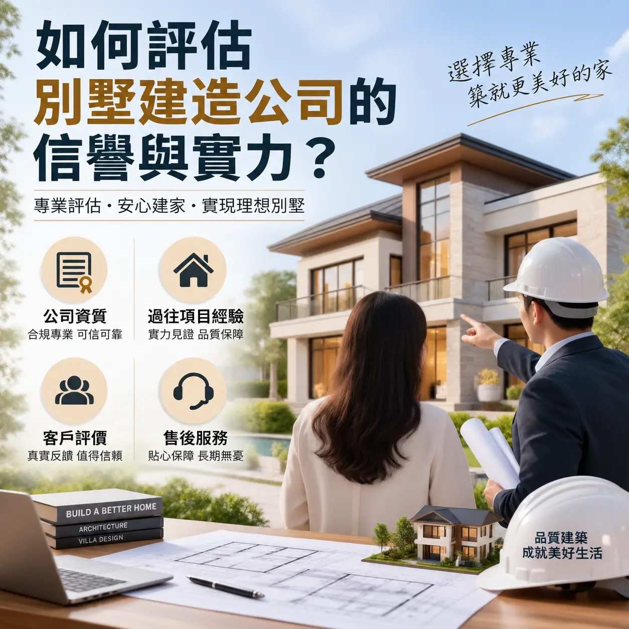 如何评估 安徽 别墅建造公司的信誉与实力？