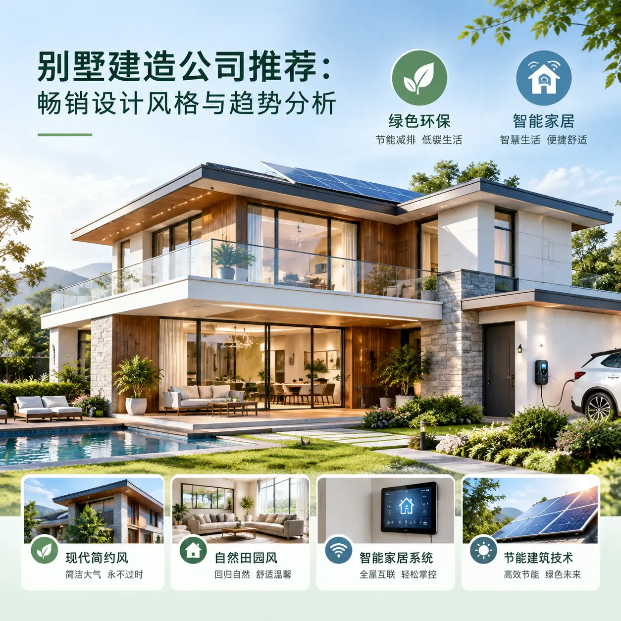 别墅建造公司推荐： 安徽 畅销设计风格与趋势分析