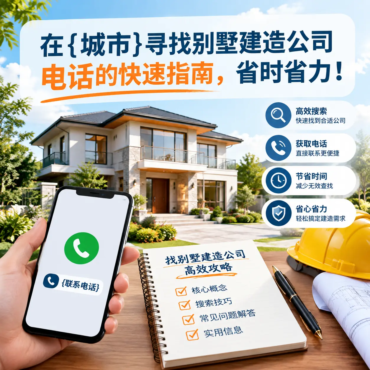 在安徽寻找别墅建造公司电话的快速指南，省时省力！
