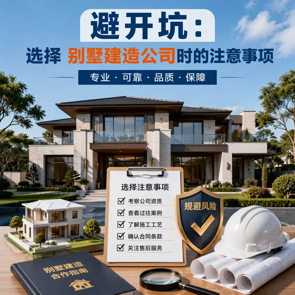 避开坑：选择 安徽 别墅建造公司时的注意事项