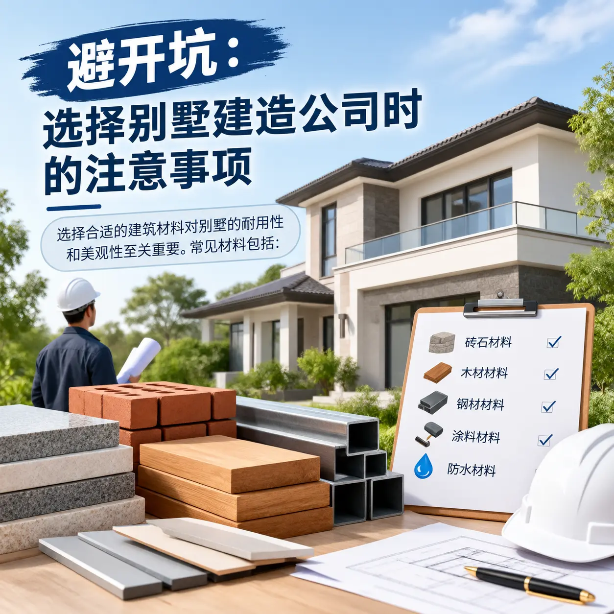 避开坑：选择 安徽 别墅建造公司时的注意事项