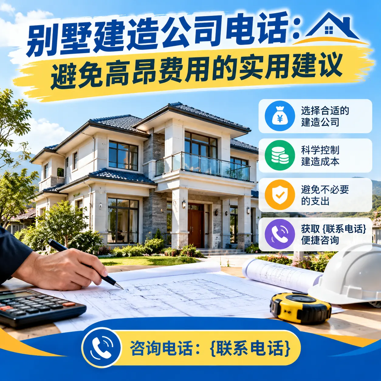 安徽别墅建造公司电话：避免高昂费用的实用建议