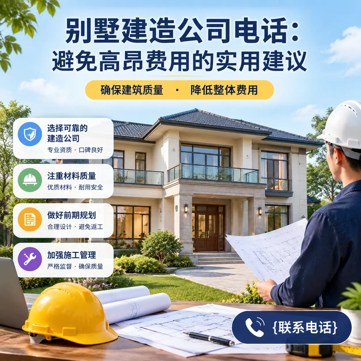 安徽别墅建造公司电话：避免高昂费用的实用建议