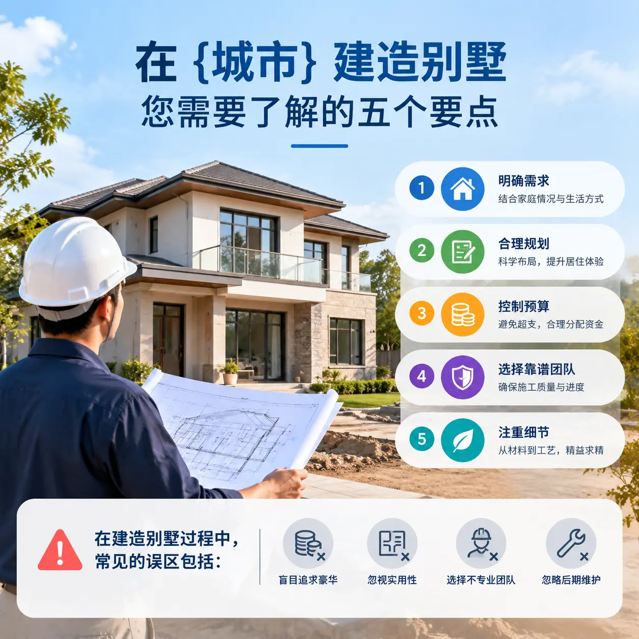 在 安徽 建造别墅，您需要了解的五个要点