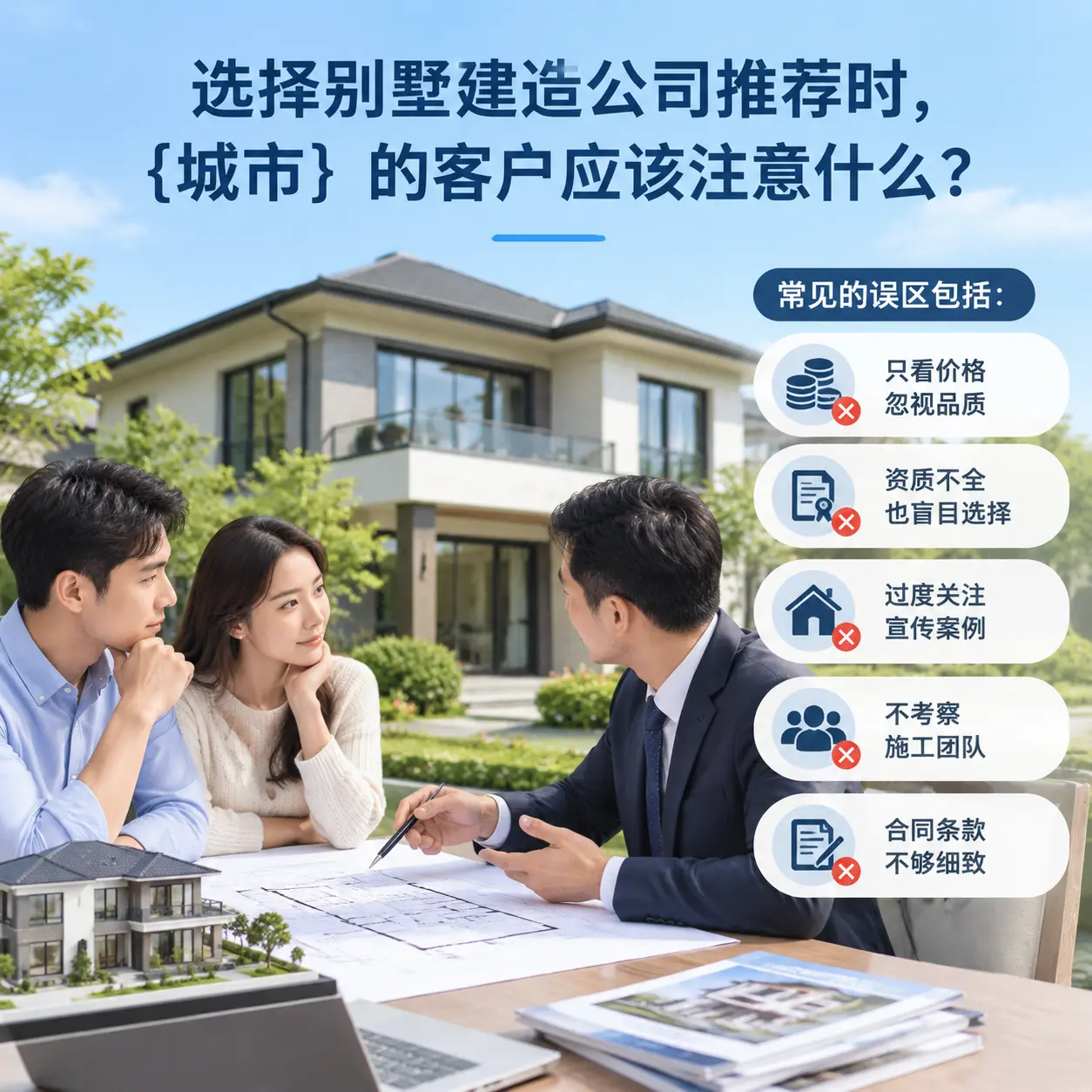 选择别墅建造公司推荐时,安徽 的客户应该注意什么?
