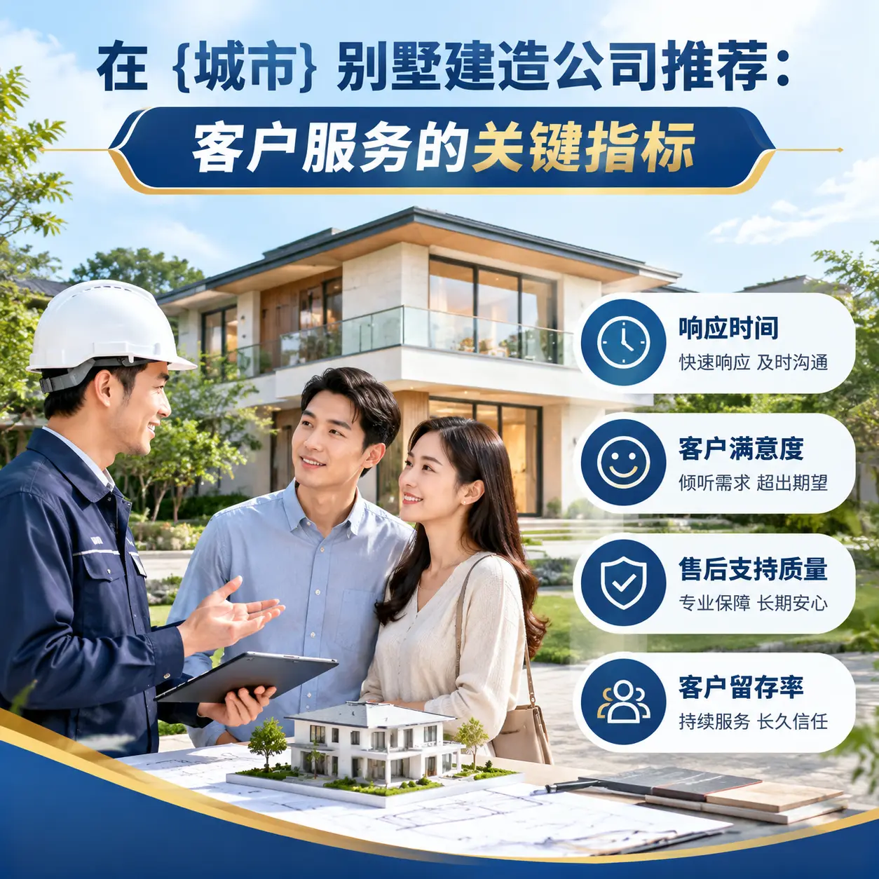 在 安徽 别墅建造公司推荐：客户服务的关键指标
