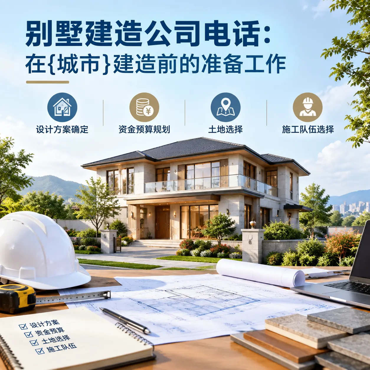 别墅建造公司电话：在安徽建造前的准备工作