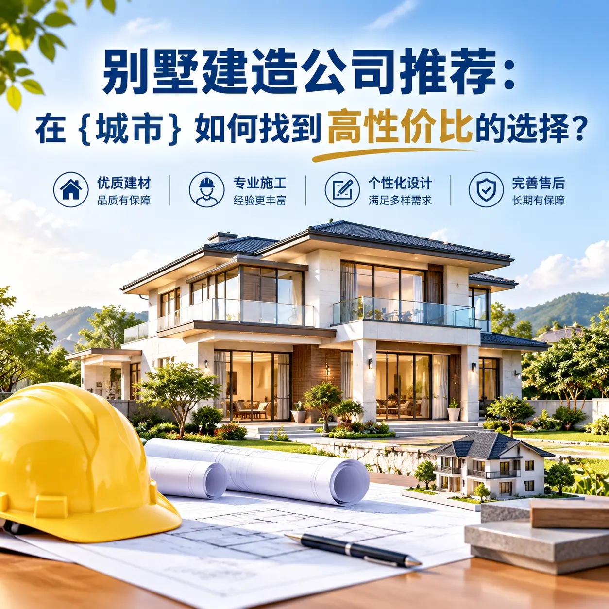 别墅建造公司推荐：在 安徽 如何找到高性价比的选择？