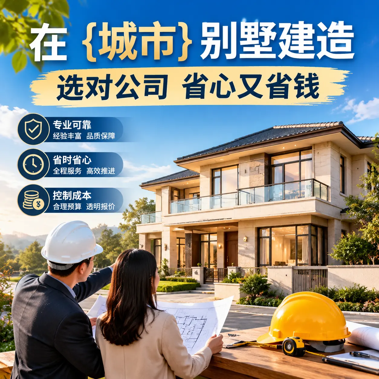 在 安徽 别墅建造，选对公司省心又省钱