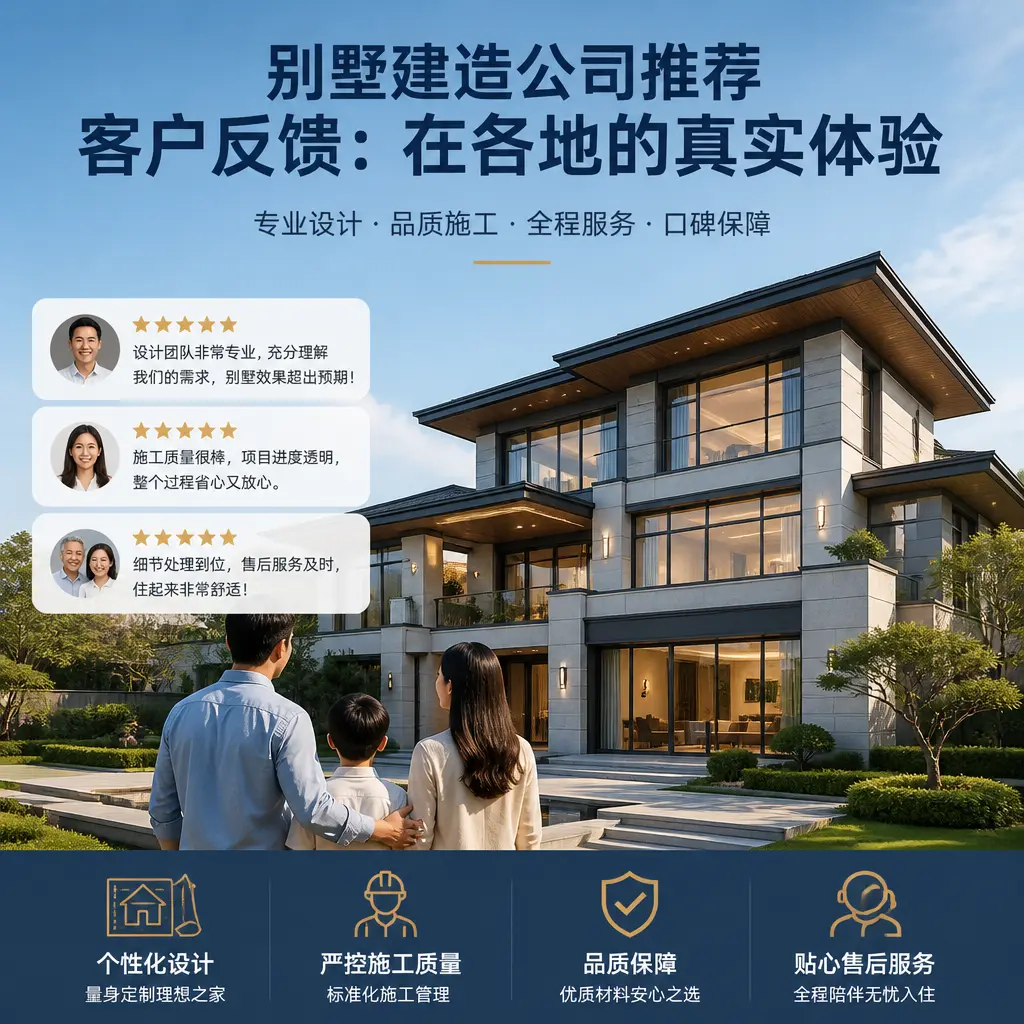 别墅建造公司推荐的客户反馈：在 安徽 的真实体验