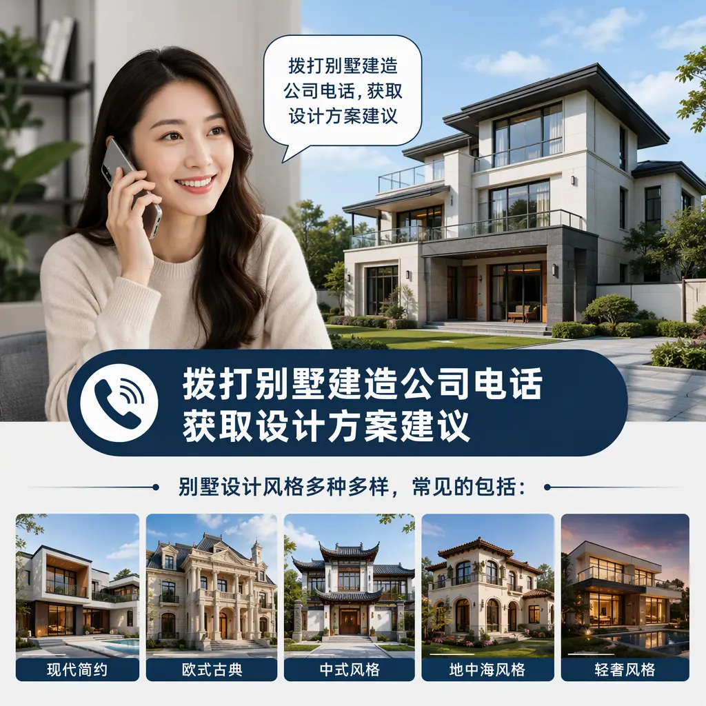 拨打安徽别墅建造公司电话，获取设计方案建议