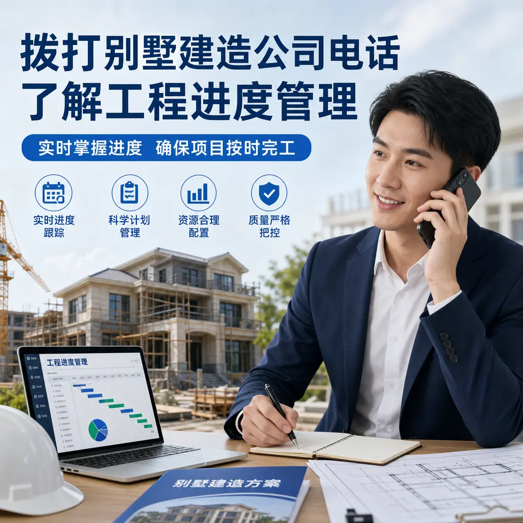 拨打安徽别墅建造公司电话，了解工程进度管理