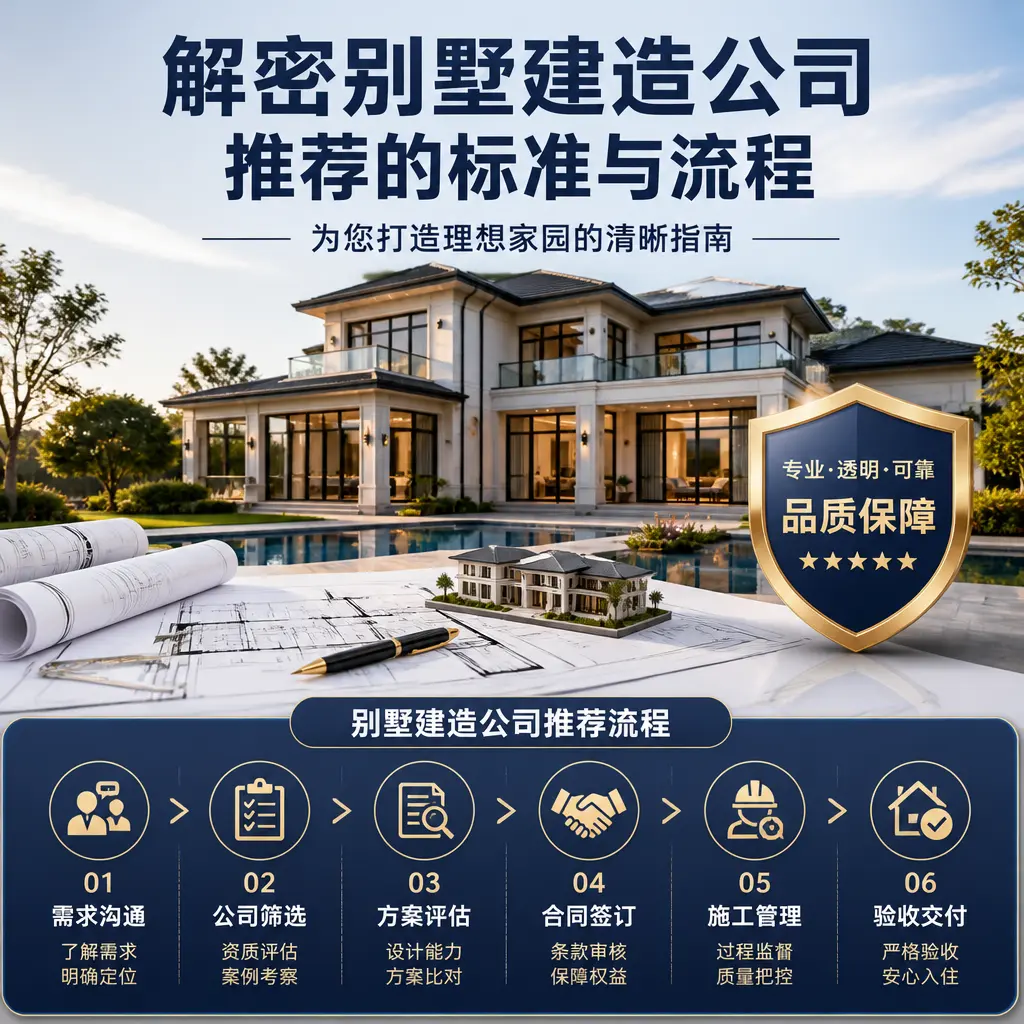 解密别墅建造公司推荐的标准与流程在 安徽