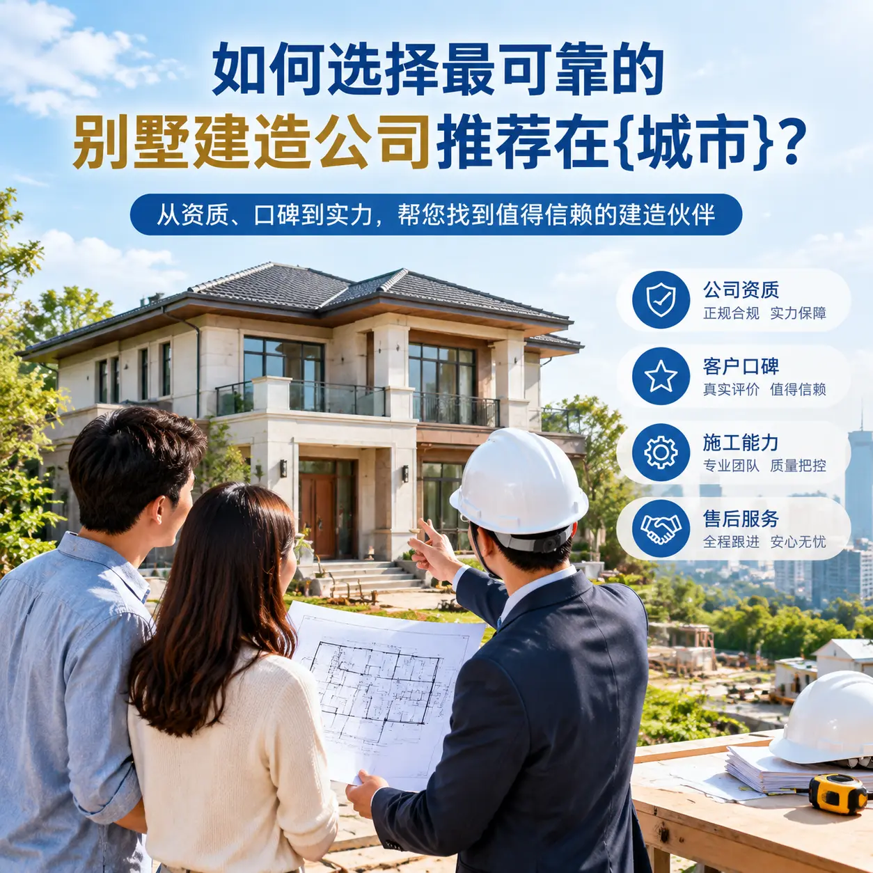 如何选择最可靠的别墅建造公司推荐在安徽?