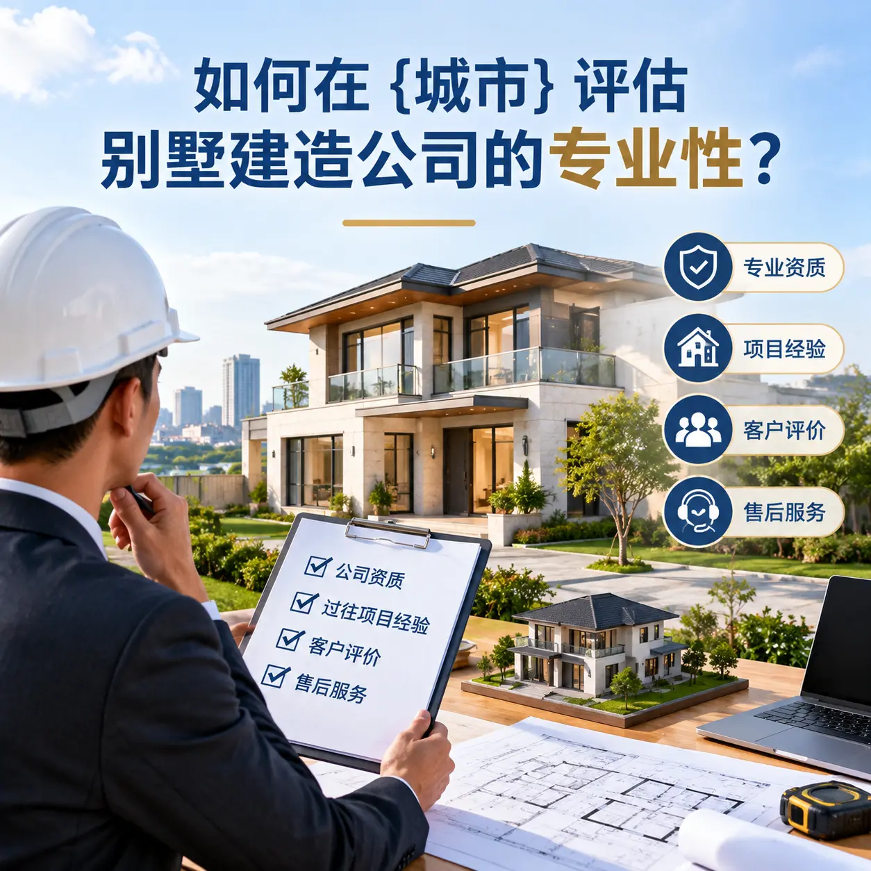 如何在 安徽 评估别墅建造公司的专业性?