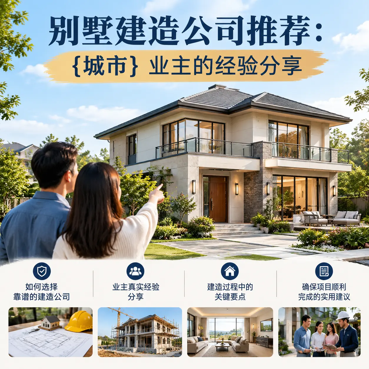 别墅建造公司推荐： 安徽 业主的经验分享