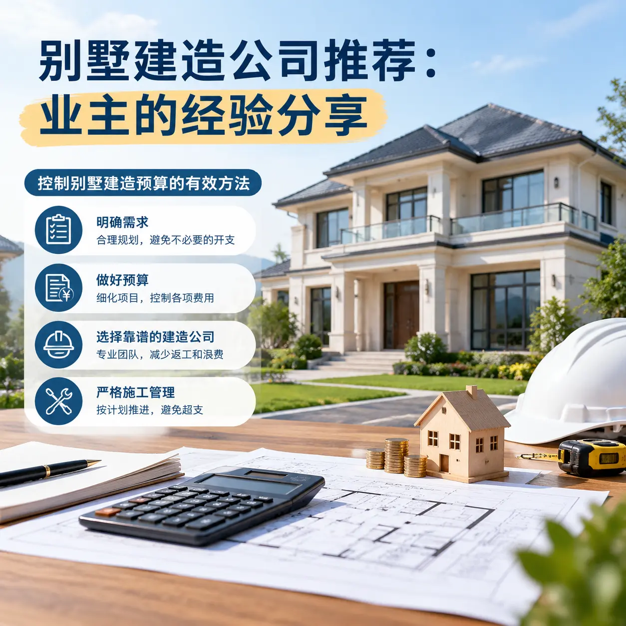 别墅建造公司推荐： 安徽 业主的经验分享