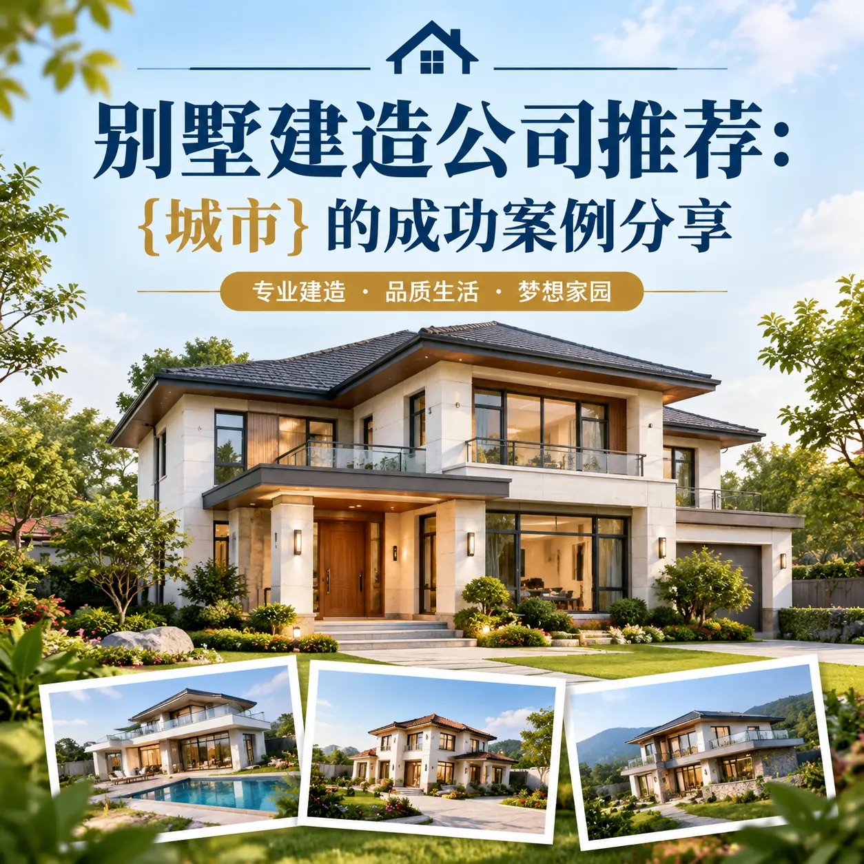 别墅建造公司推荐： 安徽 的成功案例分享