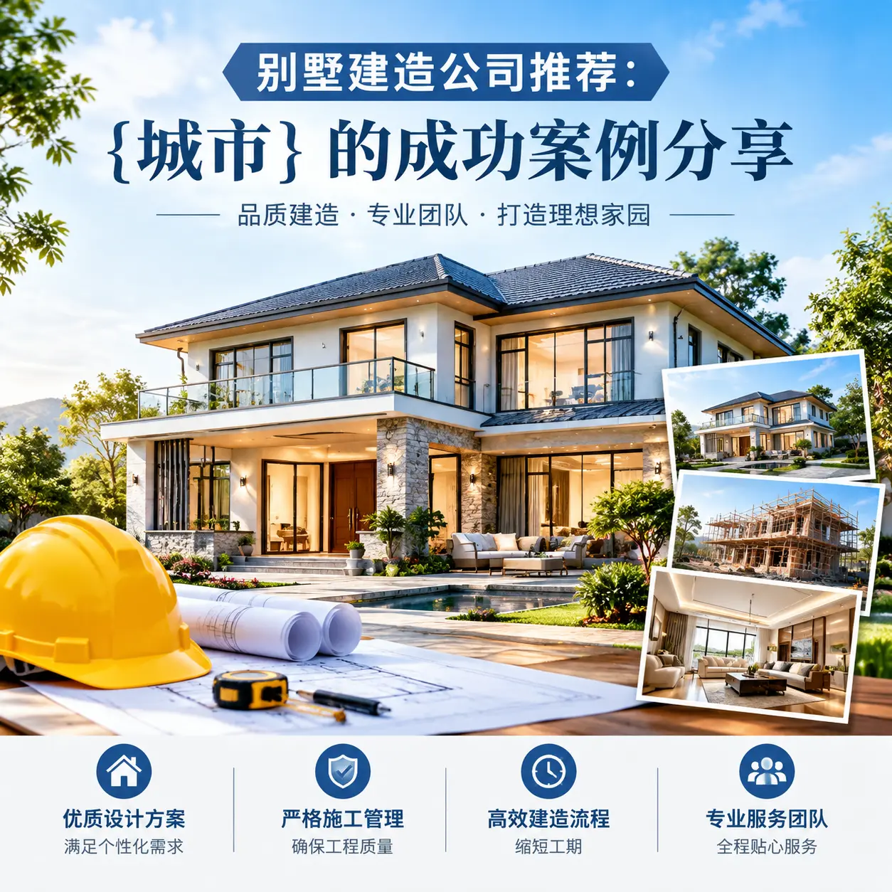 别墅建造公司推荐： 安徽 的成功案例分享