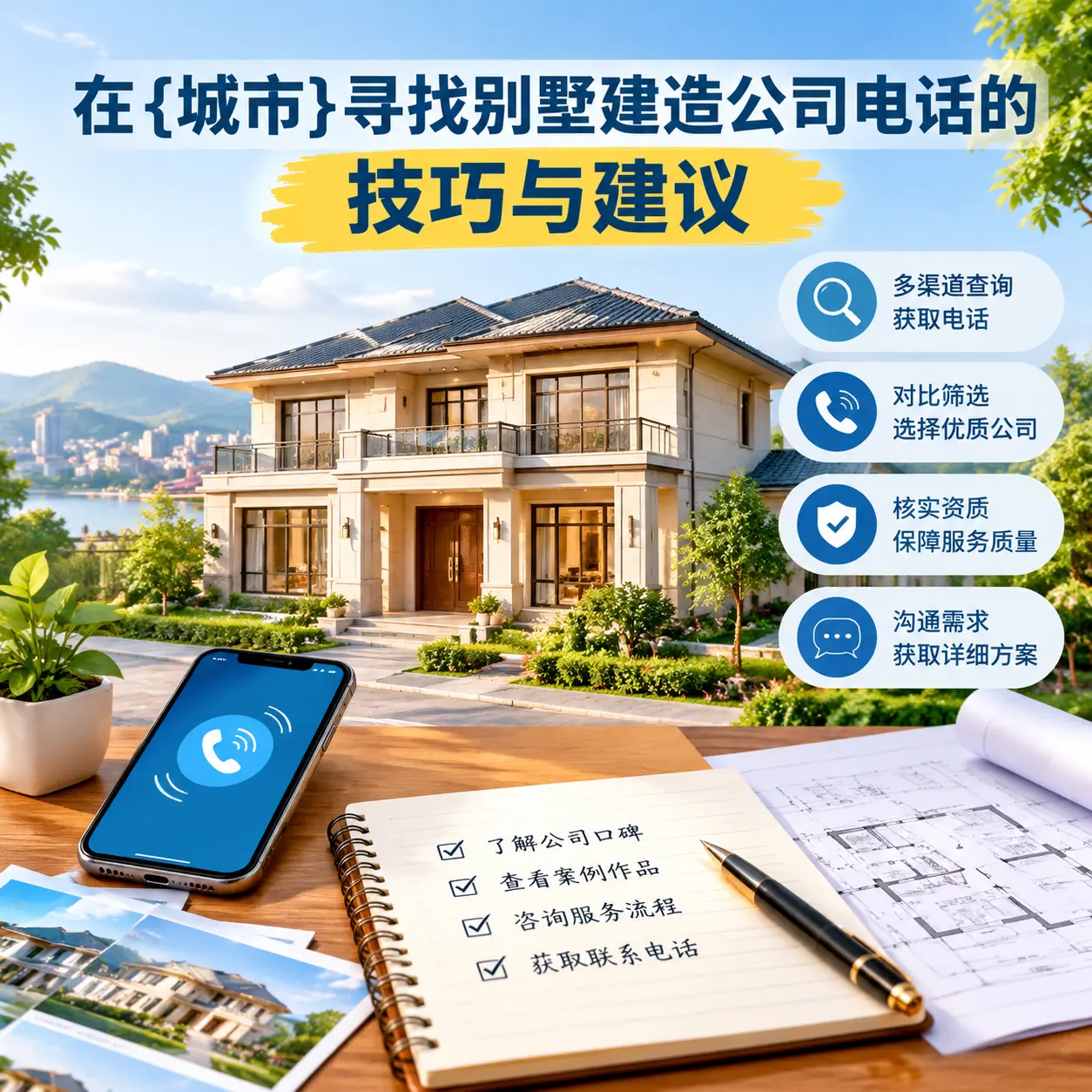 在安徽寻找别墅建造公司电话的技巧与建议