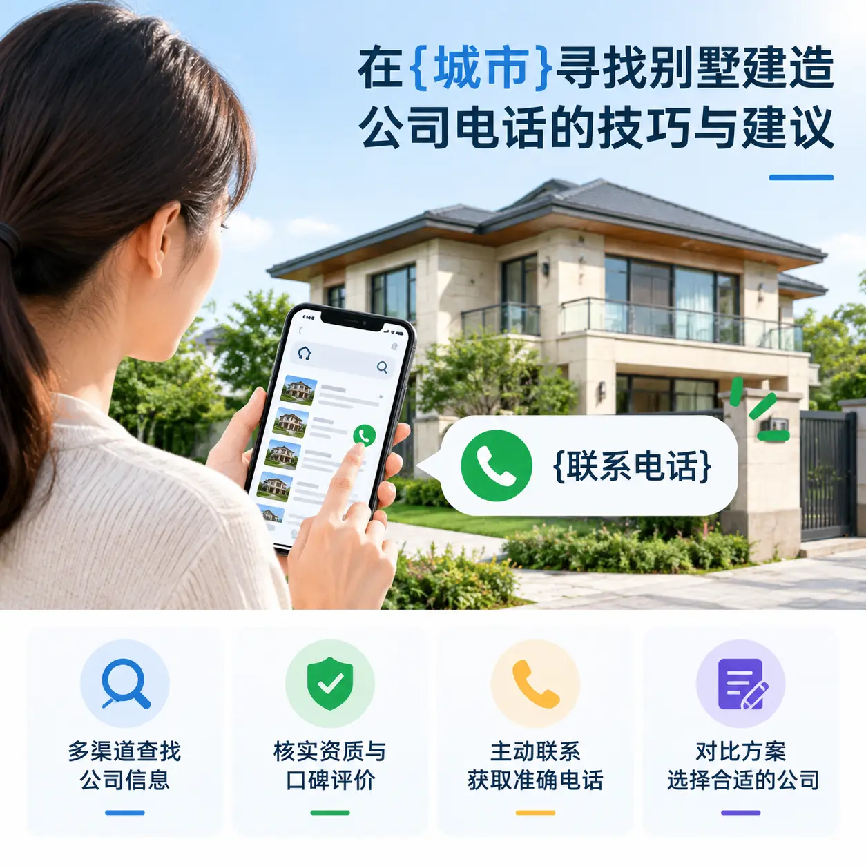 在安徽寻找别墅建造公司电话的技巧与建议