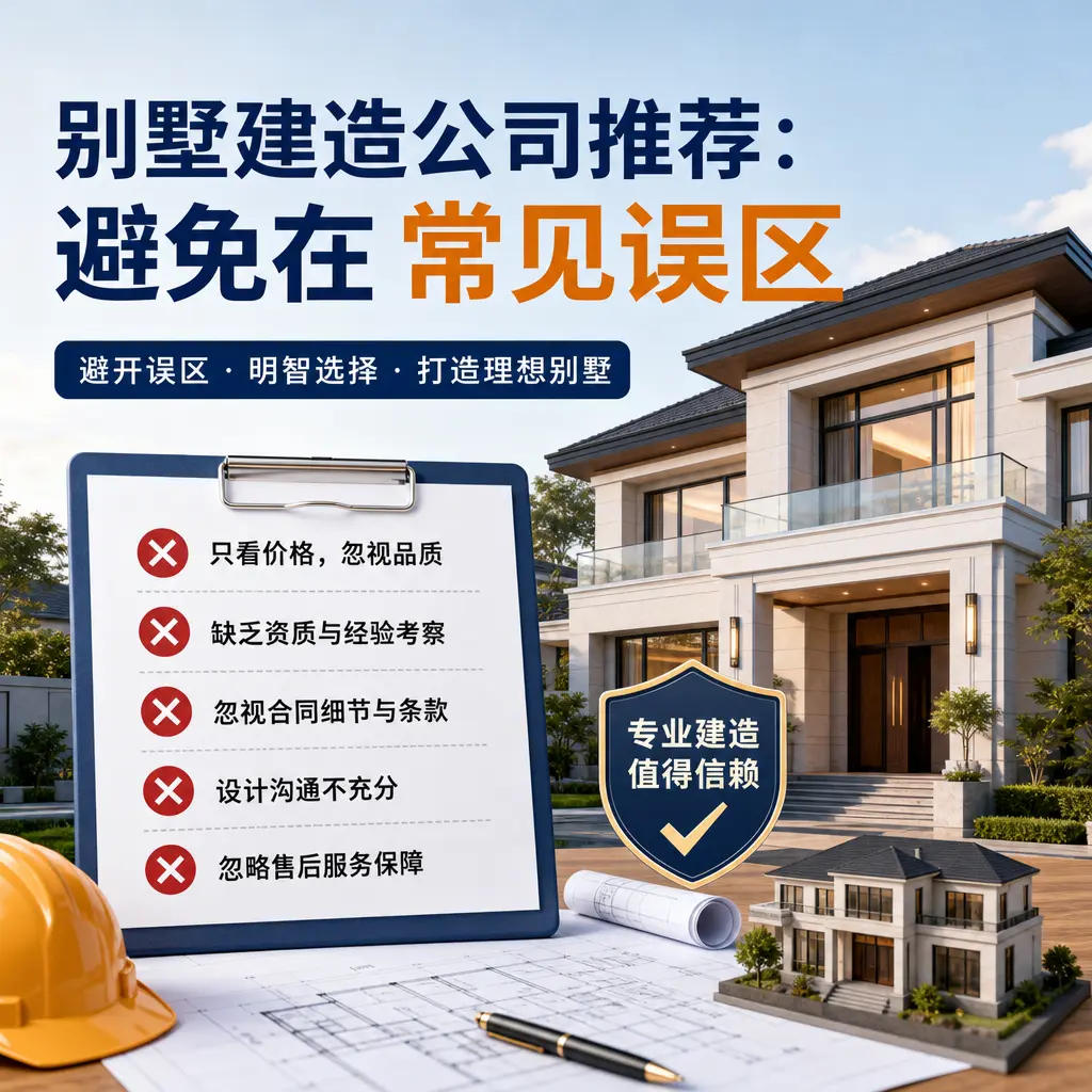 别墅建造公司推荐：避免在 安徽 的常见误区