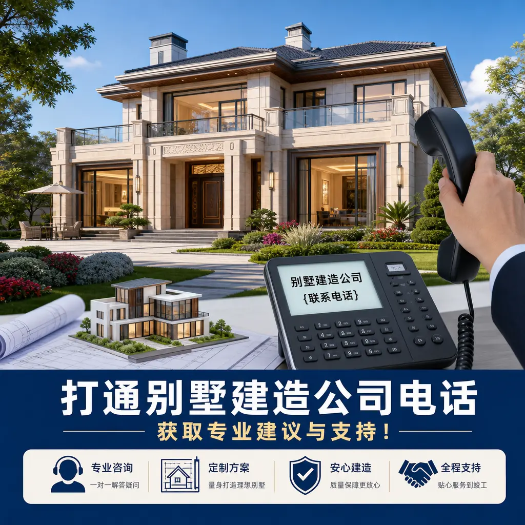 在安徽打通别墅建造公司电话,获取专业建议与支持!