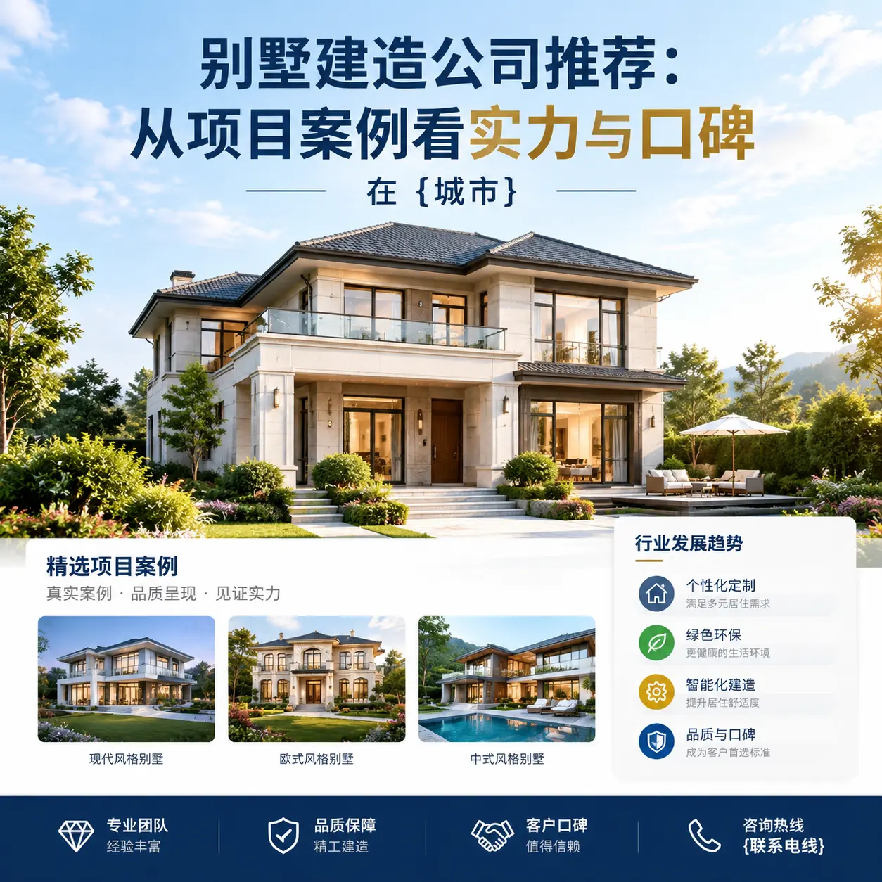 别墅建造公司推荐：从项目案例看实力与口碑在 安徽
