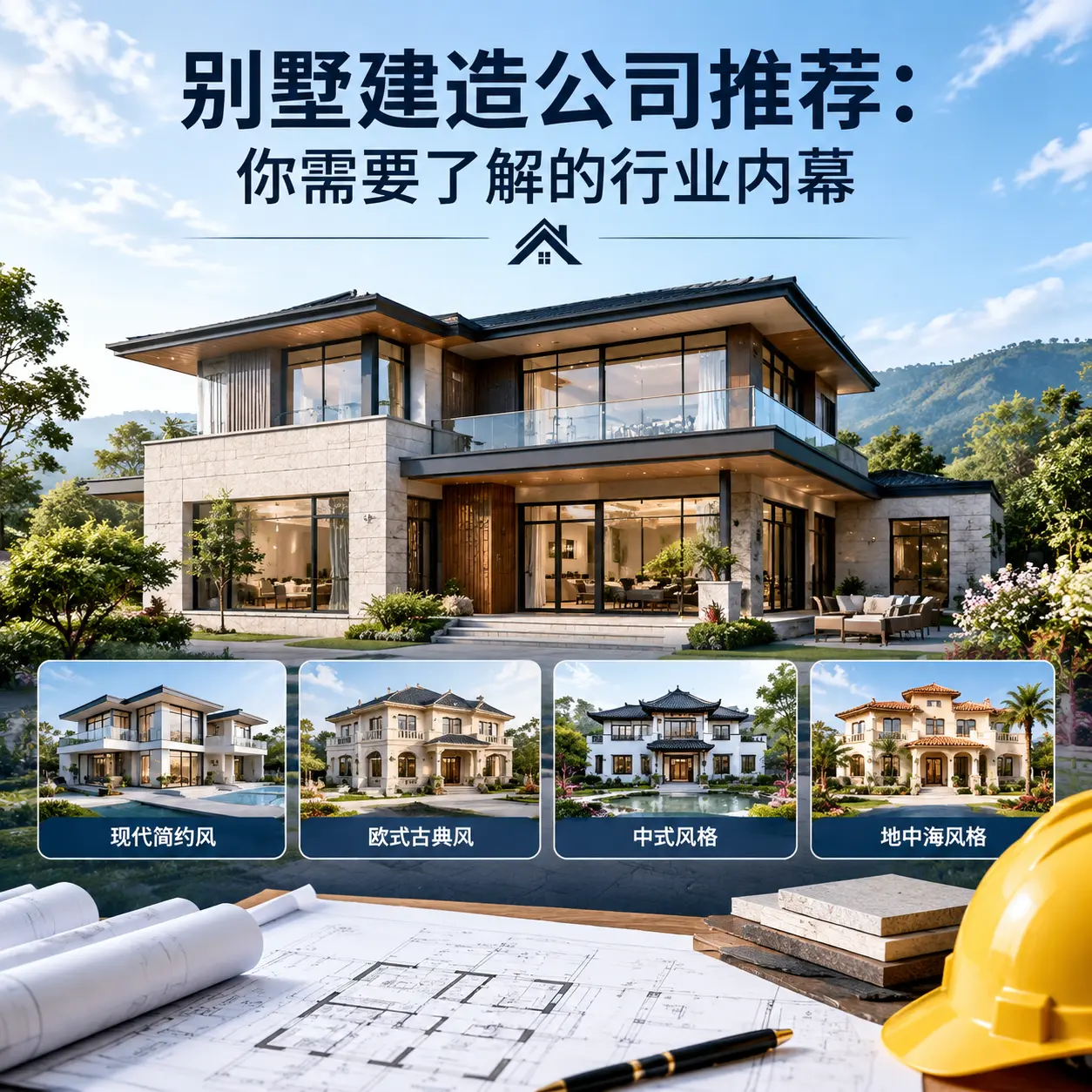 安徽 别墅建造公司推荐：你需要了解的行业内幕