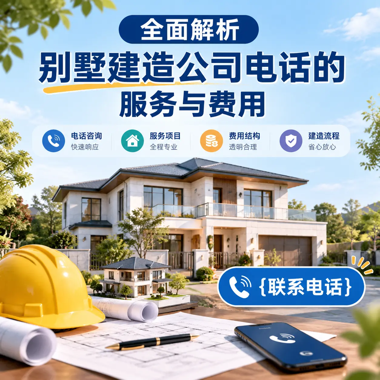 全面解析安徽别墅建造公司电话的服务与费用